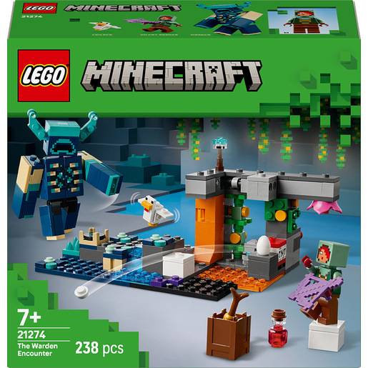 Image of LEGO Minecraft L’incontro con il Sorvegliante