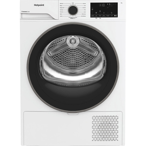 Image of Hotpoint Ariston HPTS 74D BS IT, Capacità 7kg, classe C, EasyIron, Slim, PetHair Removal