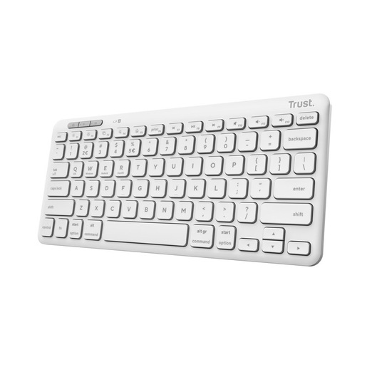 Image of Trust Lyra tastiera Universale RF senza fili + Bluetooth QWERTY Italiano Bianco