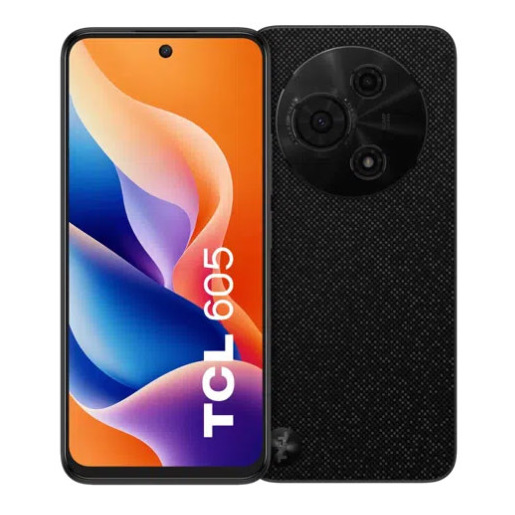 Image of TCL 605 17 cm (6.7'') Doppia SIM Android 15 4G USB tipo-C 8 GB 256 GB 5200 mAh Nero