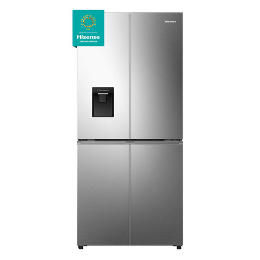 Image of Hisense frigorifero Quattro Porte RQ5P470SMIE libera installazione 460L Classe D Dispenser acqua