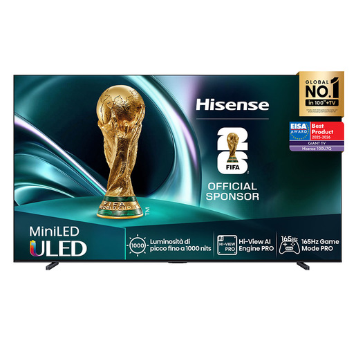 Image of Hisense Smart TV ULED MiniLED 100'' 4K 100U7Q