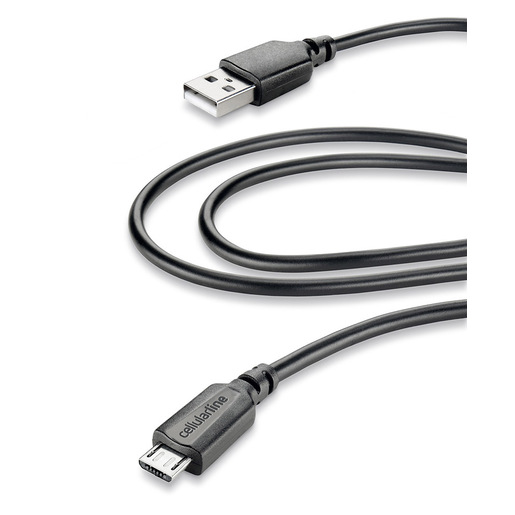 Image of        Cellularline Power Cable for Tablet 200cm - MICRO USB