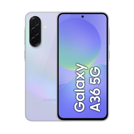 Image of Samsung Galaxy A36 5G, Smartphone con Funzioni intelligenti, Display Super AMOLED 6.7'', 6GB RAM, 128GB, Camera 50MP, Batteria 5.000 mAh, IP67, Awesome L