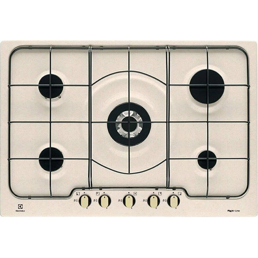 Image of Electrolux Serie 300 PIANO GAS COMANDI FRONTALI 75 CM RGG7253OON MADE IN ITALY