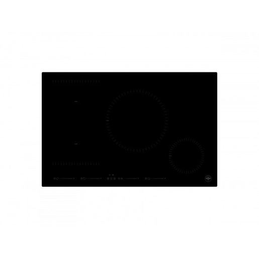 Bertazzoni La Germania PLG74I1M30NC piano cottura Nero Da incasso 78 cm Piano cottura a induzione 4 Fornello(i)