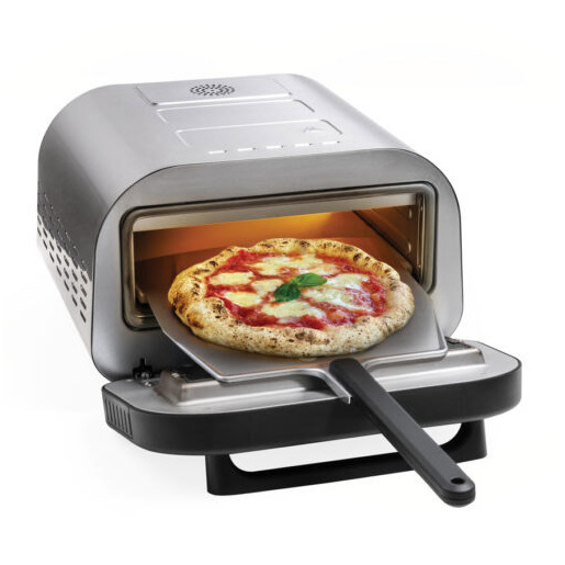 Macom 884 macchina e forno per pizza 1 pizza(e) 1700 W Nero, Acciaio inox