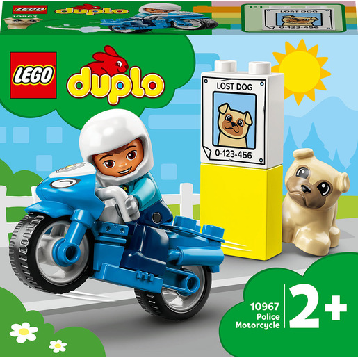 Image of LEGO DUPLO Motocicletta della polizia