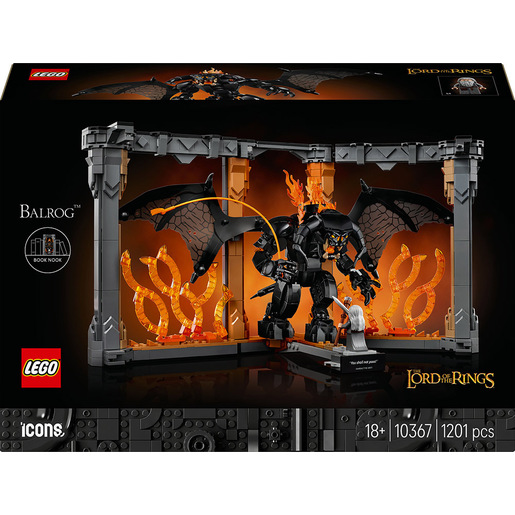 Image of LEGO ICONS Il Signore degli Anelli: Book Nook del Balrog™