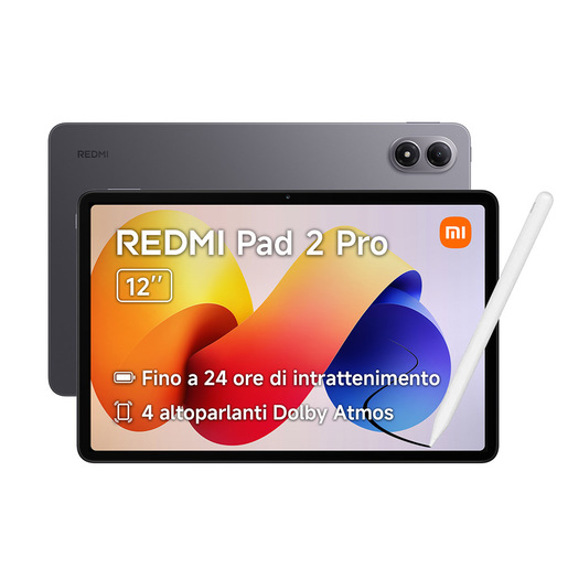 Image of Xiaomi Redmi Pad 2 Pro +SmartPen Qualcomm Snapdragon 128 GB 30,7 cm (12.1'') 6 GB Grigio