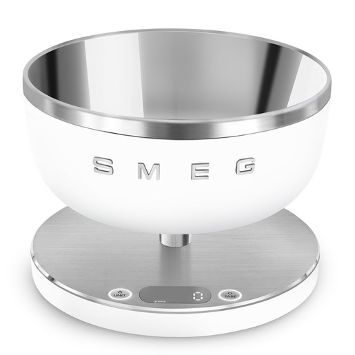 Image of Smeg Bilancia da cucina Linea Collezione - Bianco Opaco - KSC01WHMWW