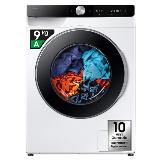 Image of Samsung WW90DG6G94LKU3 lavatrice Caricamento frontale 9 kg 1400 Giri/min Bianco