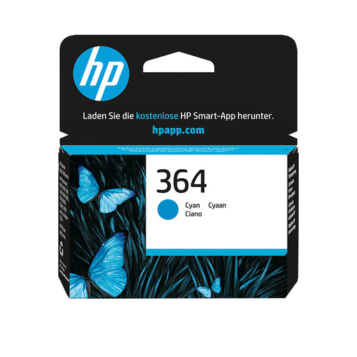 Hp 364 Cartuccia Ciano Originale - CB318EE 301