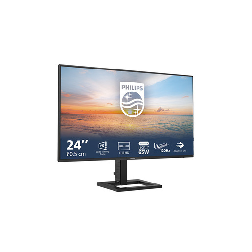 Philips Serie 1000 24E1N1300AE/00 Monitor PC 60,5 cm (23.8'') 1920 x 1080 Pixel Full HD LCD Nero