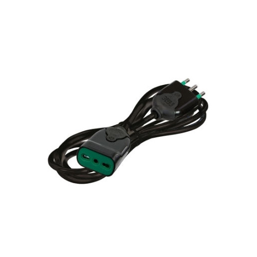 Image of FANTON 92691 prolunghe e multiple 3 m 1 presa(e) AC Interno Nero