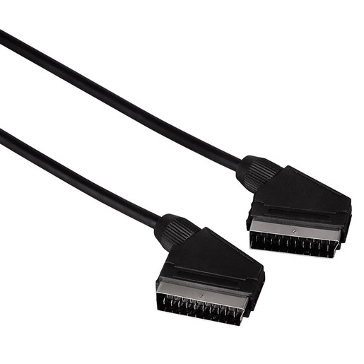 Image of Hama Cavo Scart M/Scart M, 1,5 metri, 21 poli, sfuso (25 pzz.)