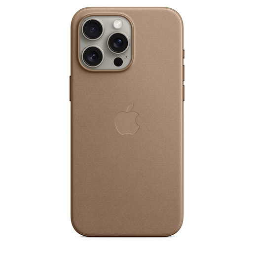 Image of Apple Custodia MagSafe in tessuto Finewoven per iPhone 15 Pro Max - Gr