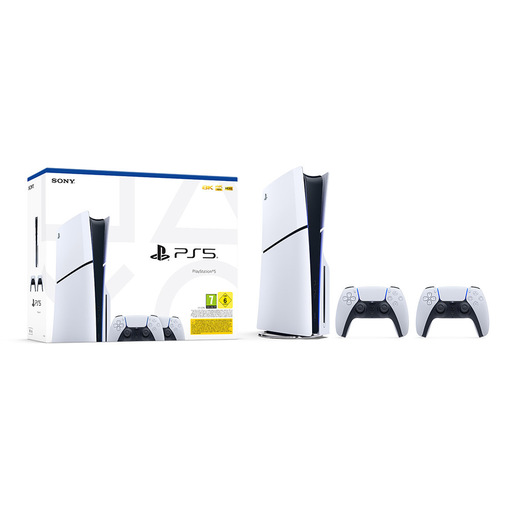 Image of Sony Bundle PlayStation 5 (model group - slim) + 2° DualSense