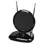 Thomson Antenna Tv/Fm ANT1418BK, Amplificata, 35 Db, Nero-image