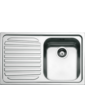 Smeg SP791S-2 Lavello Lavello Montato Su Piano Rettangolare Stainless Steel-image