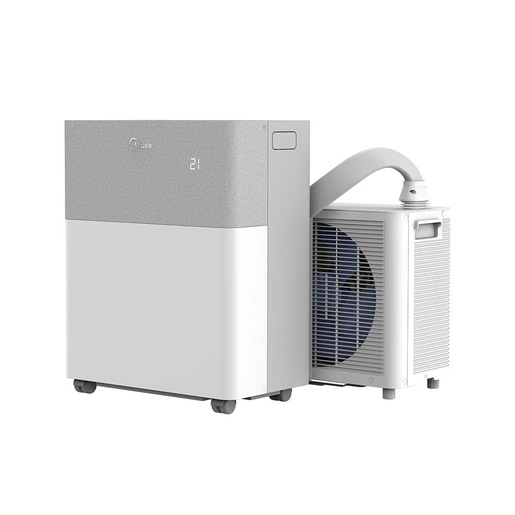 Midea 101230 condizionatore fisso Climatizzatore split system Bianco, Argento