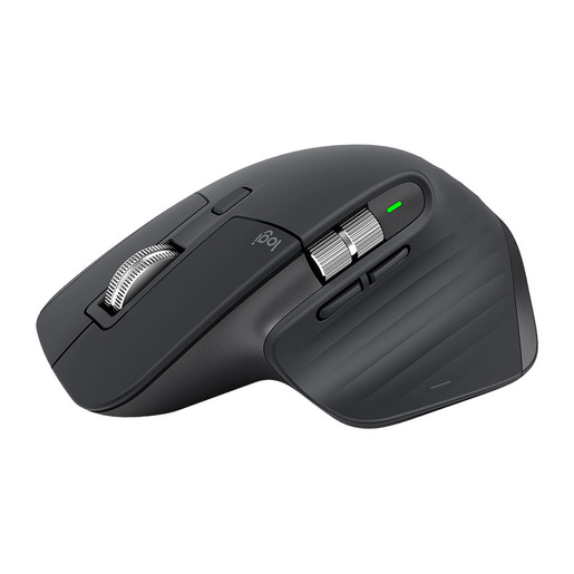 Logitech MX Master 3 Mouse Wireless Avanzato, Ricevitore Bluetooth o USB 2,4 GHz, Scorrimento ‎Ultrarapido, 4000 DPI Qualsiasi Superficie, Ergonomico,