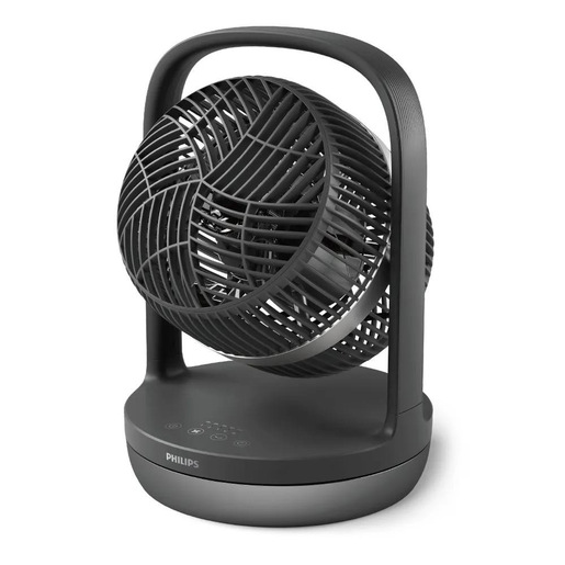 Philips Serie 3000 Ventilatore da tavolo CX3050/01, Flusso d'aria 738 m³/h, Ultra silenzioso 23db
