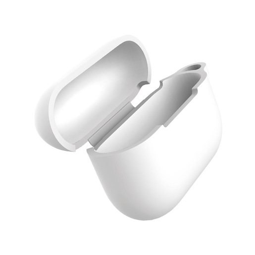 Eva Fruit Custodia AirPods Pro in silicone morbido con base piatta - bianco