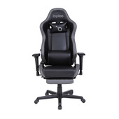 Ioplee HC7009X Sedia Per Videogioco Poltrona Per Gaming Seduta Imbottita Nero, Grigio-image