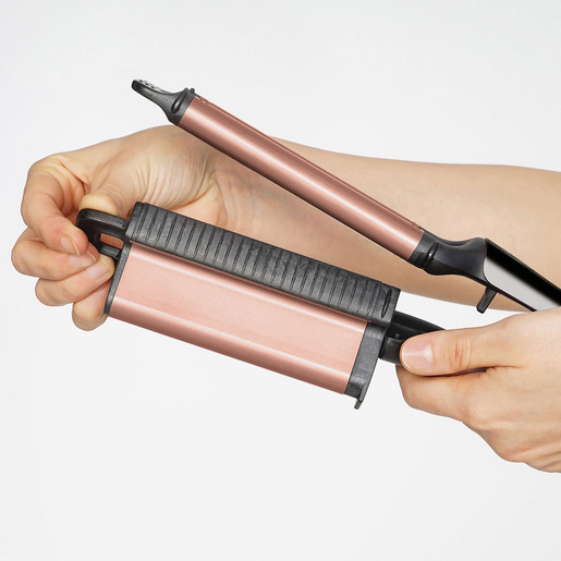 Image of Bellissima My Pro Imetec Beach Waves Gt20 400 Piastra Per Capelli Per Onde Larghe E Strette, Rivestimento In Ceramica, Temperatura Regolabile 160 C°-