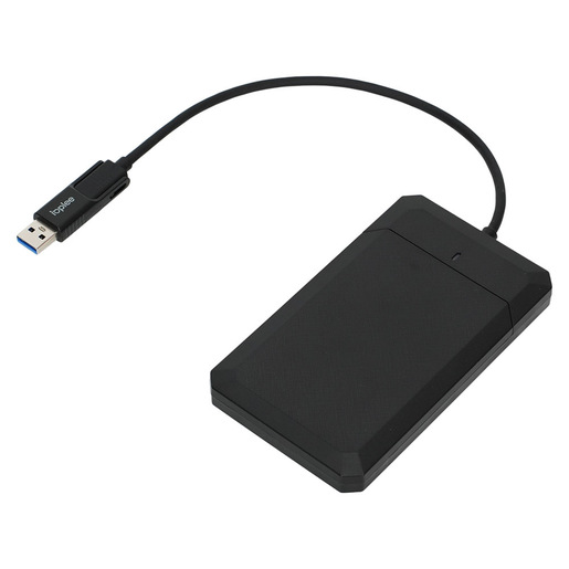 Image of IOPLEE IOPEXTHDDCASE637 contenitore di unità di archiviazione Box esterno HDD/SSD Nero 2.5''