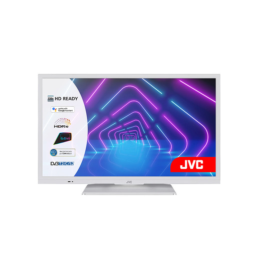 Image of JVC LT-24VAH32IW TV 61 cm (24'') HD Smart TV Wi-Fi Bianco 220 cd/m²