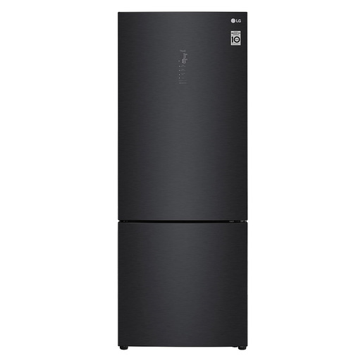 Image of LG GBB569MCAMN Frigorifero combinato 70cm, Classe E, 462L, Wi-Fi, No frost, Nero