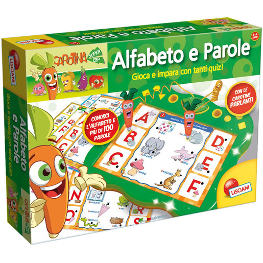 Image of Lisciani 46027 - Carotina Spinotti Alfabeto e Parole