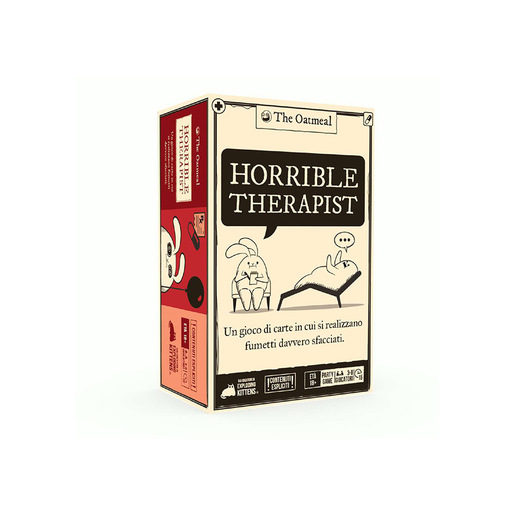Image of Exploding Kittens Horrible therapist 15 min Carta da gioco Festa