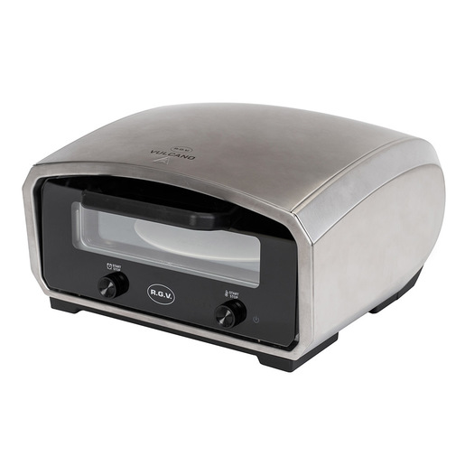Image of RGV 00000111370 macchina e forno per pizza 1 pizza(e) 2100 W Nero, Acciaio inox
