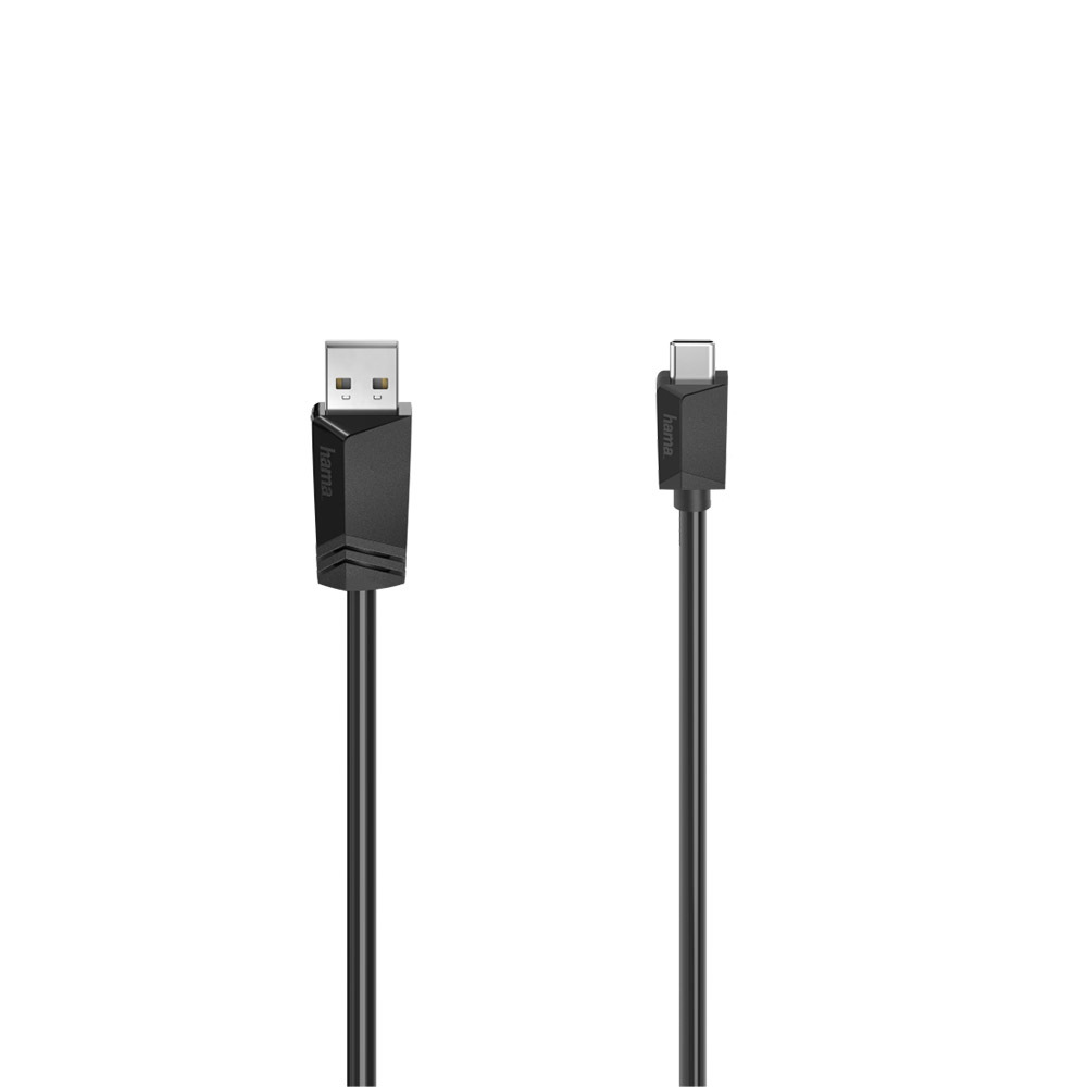 Cavo Hama USB-C A USB-C 1 Metro | Ricarica Veloce E Sincronizzazione Dati 5 Gbps | Nero - 2