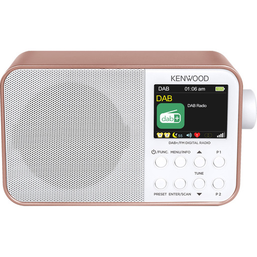 Image of Kenwood CR-M30DAB-R radio Portatile Digitale Rose Gold
