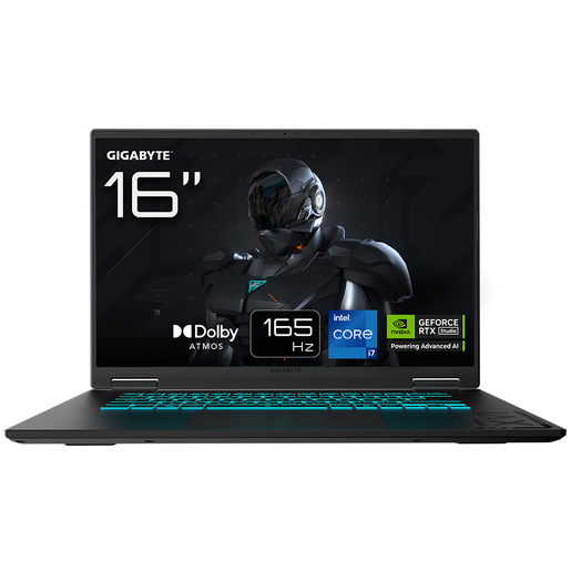 Image of GIGABYTE GAMING A16 CWH Laptop - 16'', 165Hz WUXGA, Intel Core i7-13620H, GPU RTX 5070, 32GB DDR5, 1 x SSD Gen4 da 1TB, DOS, Garanzia di 2 anni, Dolby