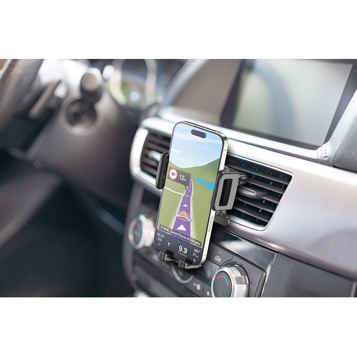 Image of Cellularline Hug - Universal Supporto smartphone da auto per alette di aerazione