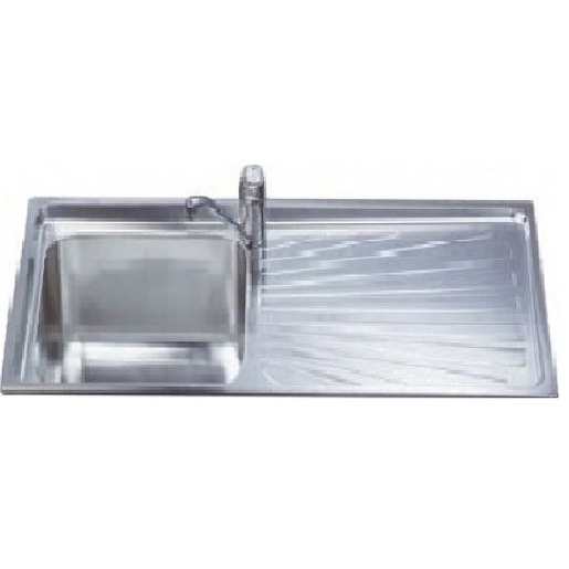 Image of Smeg SGE116.1D lavello Lavello ad incasso Rettangolare Acciaio inossidabile