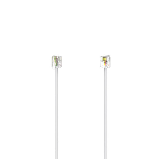 Image of Hama 00201133 cavo telefonico 3 m Bianco cod015