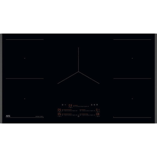 Image of AEG TK95IN00FB Piano cottura ad induzione Serie 6000 MultipleBridge 90 cm