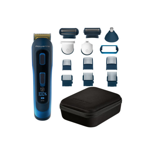 Image of Rowenta TN9460 tagliacapelli Nero, Blu Ioni di Litio