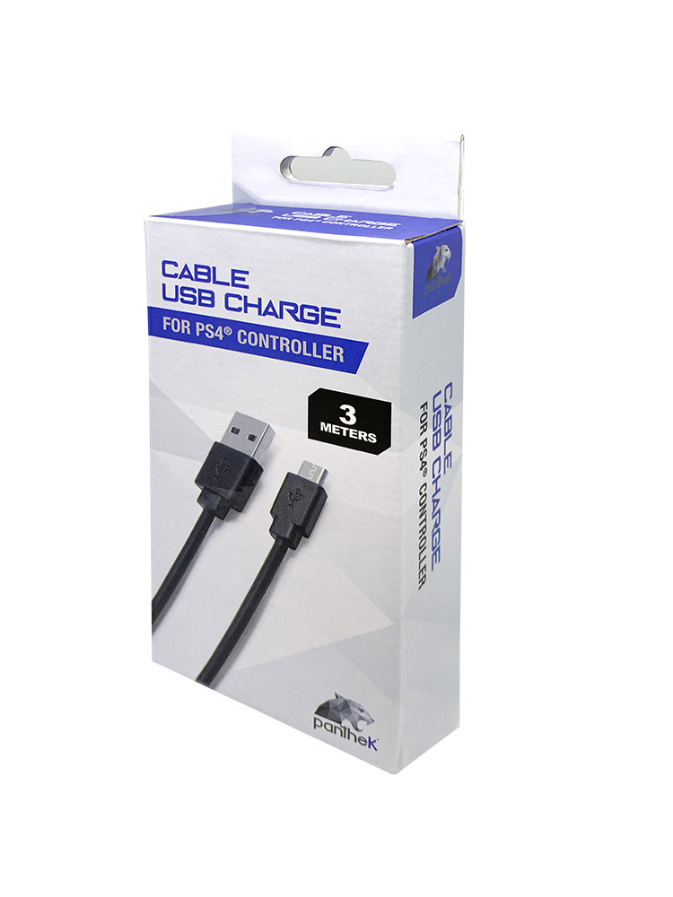 Cavi Lunghi 10 Piedi Per Playstation Confezione Da 4 Cavi Di Ricarica USB Lunghi 10 Piedi Per Controller PS4 DualShock 4 - Nuovi E Generici Caricatore Joistik Play 4