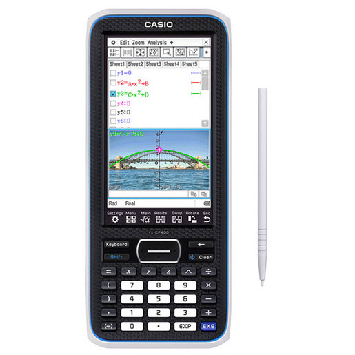Image of Casio ClassPad fx-CP400 calcolatrice Tasca Calcolatrice grafica Nero cod015