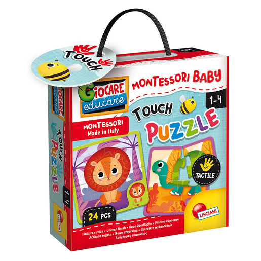 Image of Liscianigiochi Montessori Baby Touch Puzzle