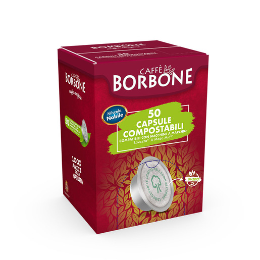Image of Caffè Borbone AMSCOMPNOBILE50N Capsule caffè 50 pz