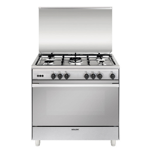 Image of Glem Gas UN965VI cucina Elettrico/Gas Acciaio inox