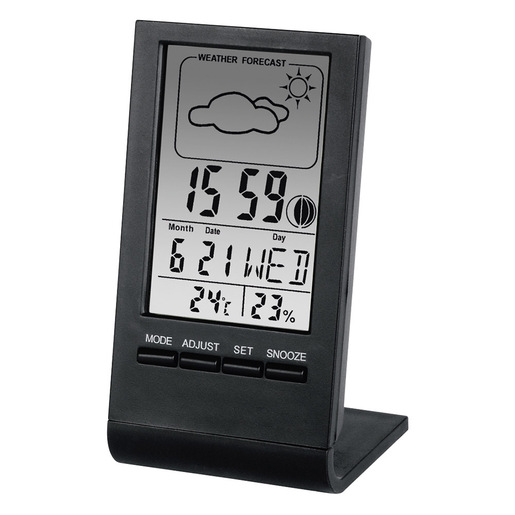 Image of Hama Termometro LCD con igrometro ''TH-100'',orologio, calendario,fasi l